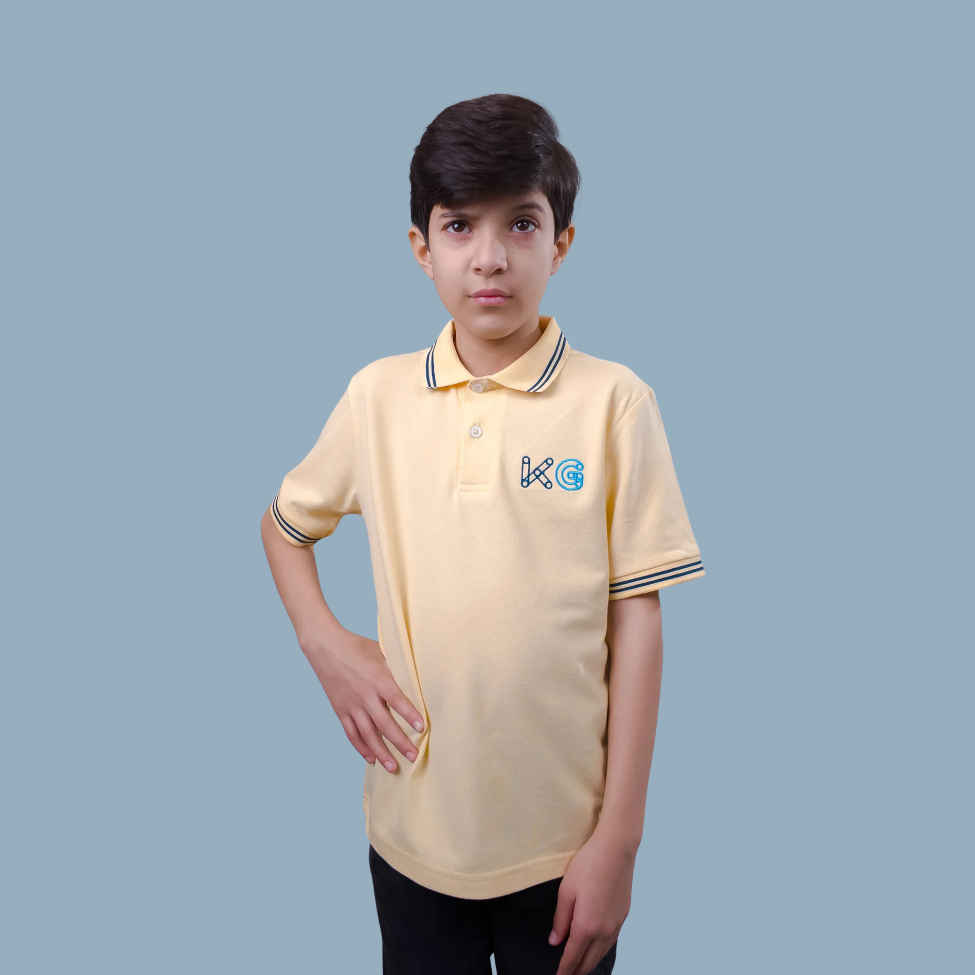 Yellow Polo Shirt | (Ages 2-14 Years)